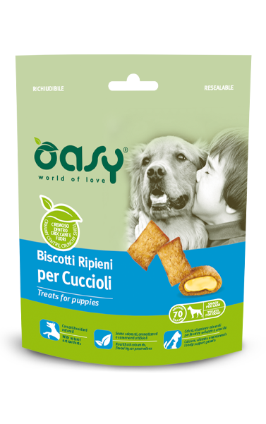 Biscotti ripieni per Cuccioli