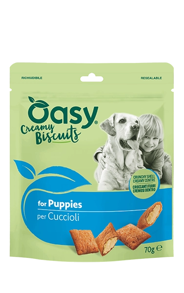 Creamy Biscuits - Biscotti cremosi per cuccioli - Oasy