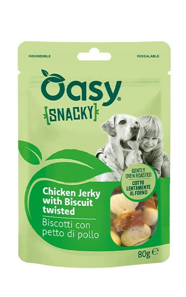 Oasy Snacky Biscotti con Petto di Pollo