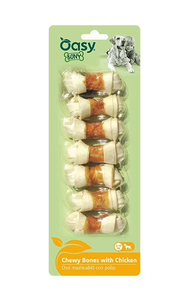Bony - Ossi masticabili con Pollo taglia S - Oasy