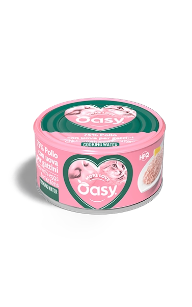 Oasy More Love - Pollo con Uova per Gattini