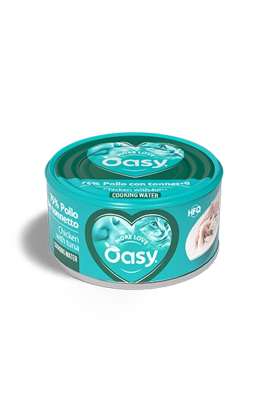 Oasy More Love Pollo con Tonnetto in lattina