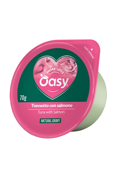 Oasy More Love Green Cup - Tonnetto con Salmone