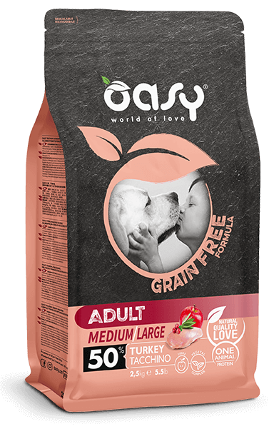 GRAIN FREE FORMULA • Adult Medium/Large Turkey