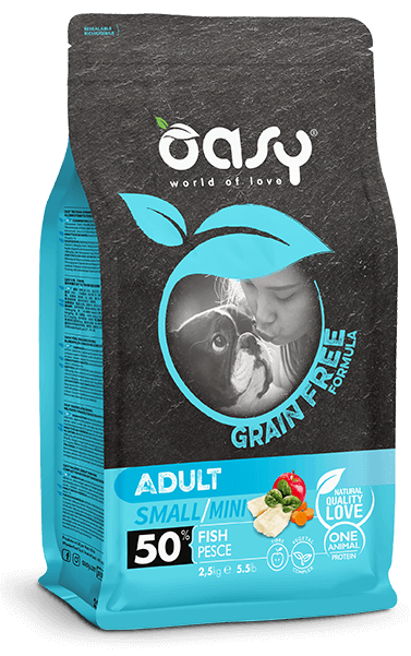 GRAIN FREE FORMULA • Adult Small/Mini Pesce