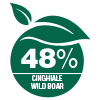 48% Wildschwein
