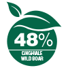 48% Cinghiale