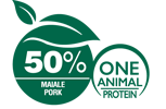 50 % de porc - One Animal Protein