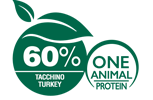 60% Tacchino - One Animal Protein