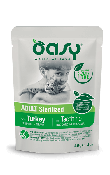 CHUNKS IN GRAVY • Adult Sterilized with Turkey