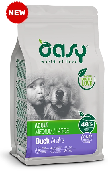 One Animal Protein - Adult Medium/Large Anatra | Oasy