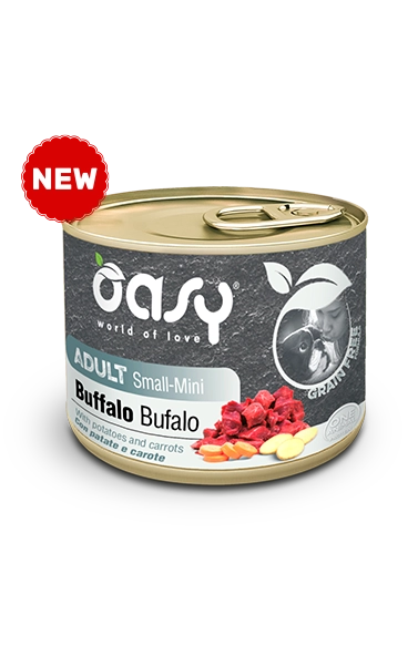 cibo umido per cani adulti grain free anatra oasy 200gr