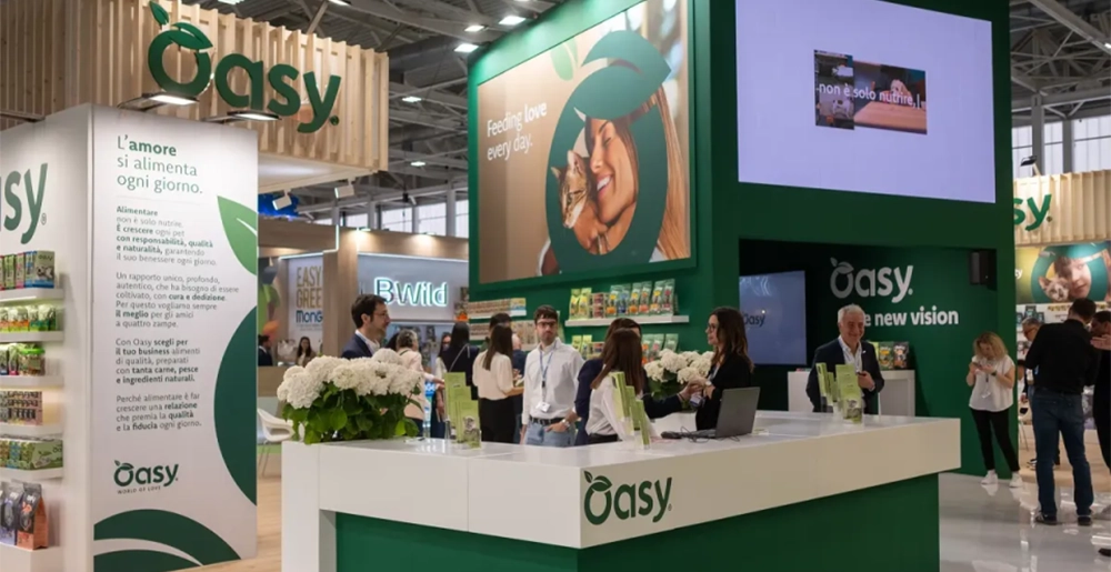 Oasy presenta la sua rinnovata identità a Zoomark 2025