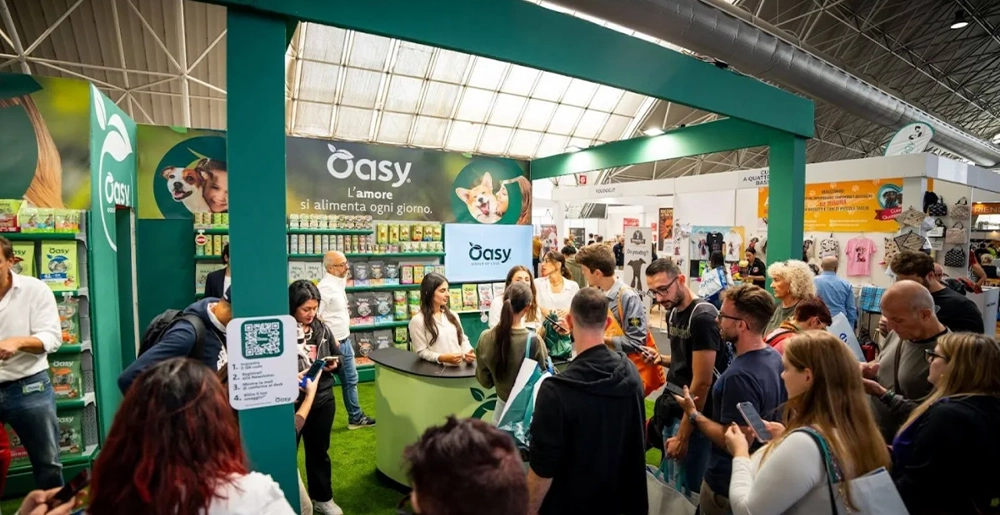 Novità e tanto divertimento firmato Oasy a Quattrozampeinfiera 2025