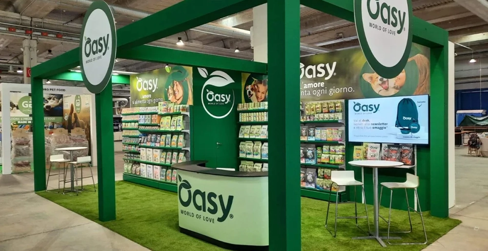 Oasy a Petsfestival 2025 per promuovere l’unione unica tra pet e persone