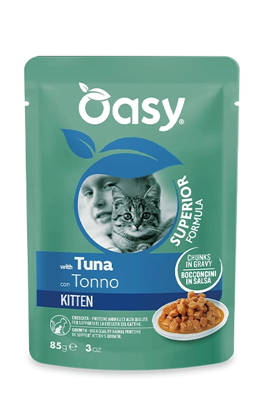 Bocconcini in salsa Superior Formula per gatti - Kitten con tonno