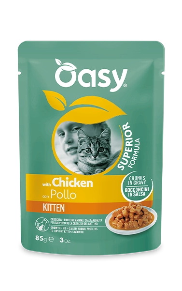 Bocconcini in salsa Superior Formula per gatti - Kitten con pollo