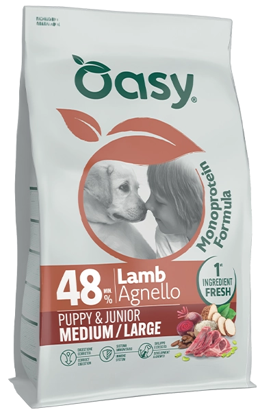 Monoprotein Formula Agnello Puppy medium/large