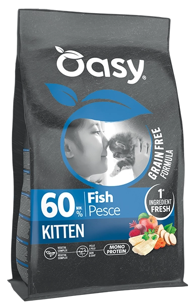 Secco Grain Free Formula Kitten Pesce - Oasy