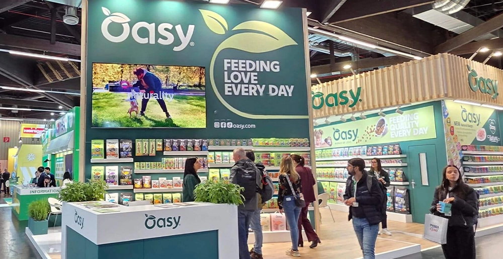 Interzoo confirms to be the must-attend event in the pet sector for Oasy