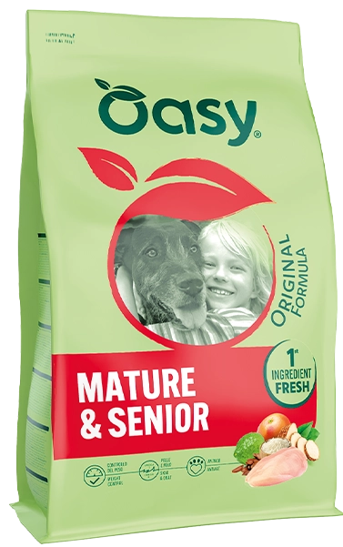 Oasy Original Formula Mature & Senior - cibo secco per cani maturi